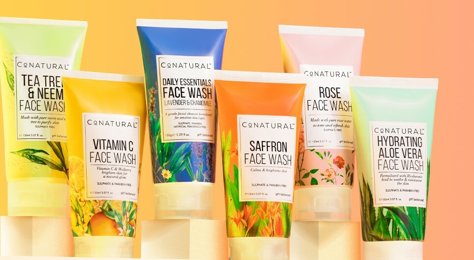These Natural Face Washes by Conatural are a Treat for Your Skin